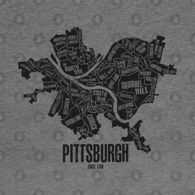 Pittsburgh Neighborhoods by ObiPatricKenobi